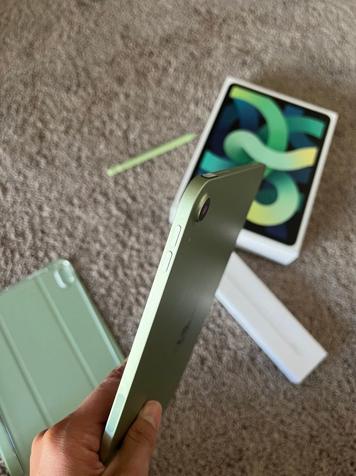 · Ipad Air 4 256GB Green WIFI only + Pencil A0123.