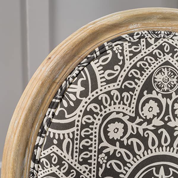 Christopher Knight Home Phinnaeus Beige Fabric Dining Chair (Set of 2), 2-Pcs Set Beige 2-Pcs Set