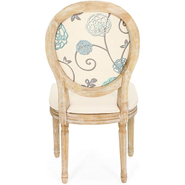 Christopher Knight Home Phinnaeus Beige Fabric Dining Chair (Set of 2), 2-Pcs Set Beige 2-Pcs Set