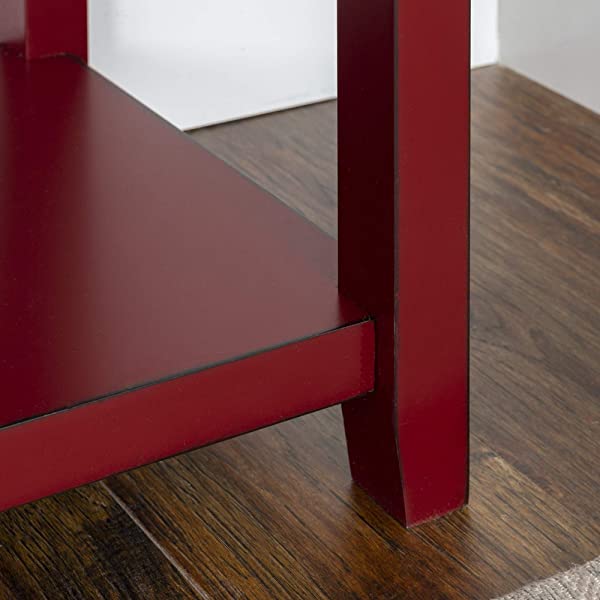 Walker Edison Charlotte Classic Glass Door Storage Buffet, 52 Inch, Espresso Espresso 52 Inch