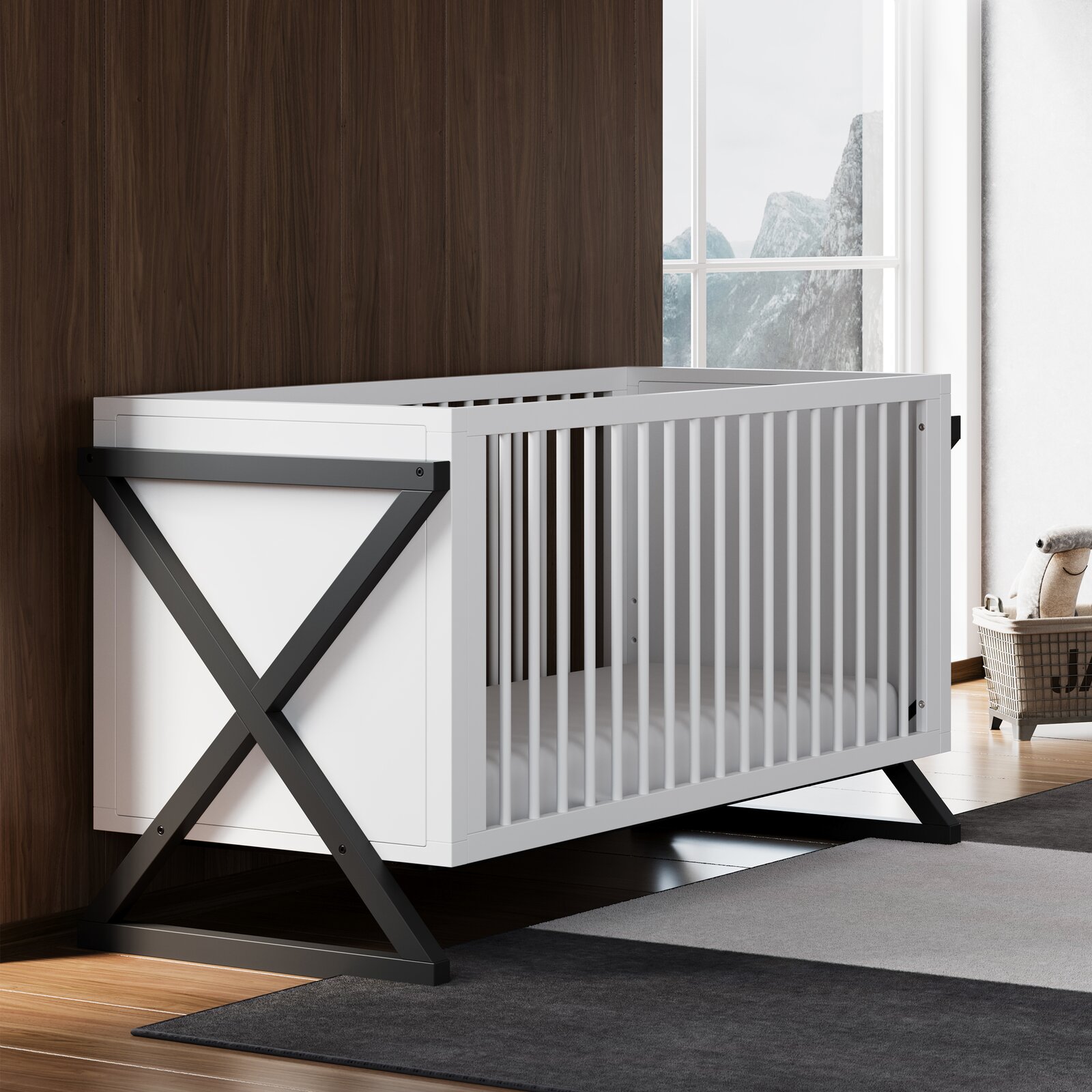 【Baby&Kids】Equinox 3-in-1 Convertible Crib