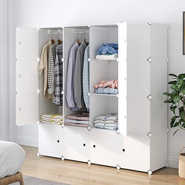 Aeitc Portable Wardrobe Closets 14