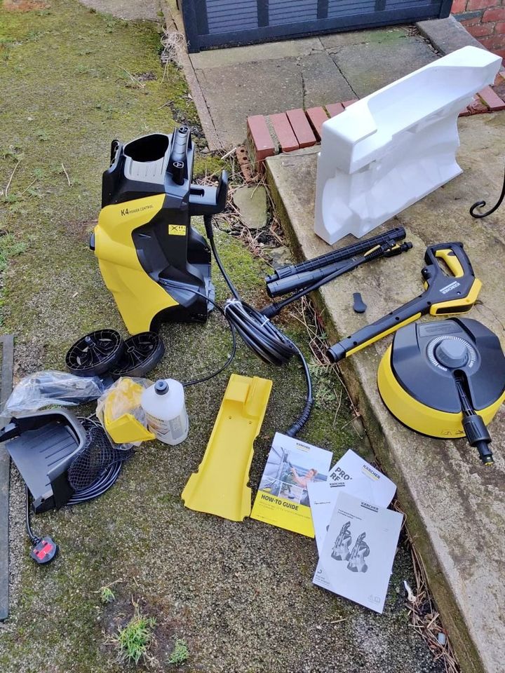 Kärcher K 4 Power Control Home high pressure washer.