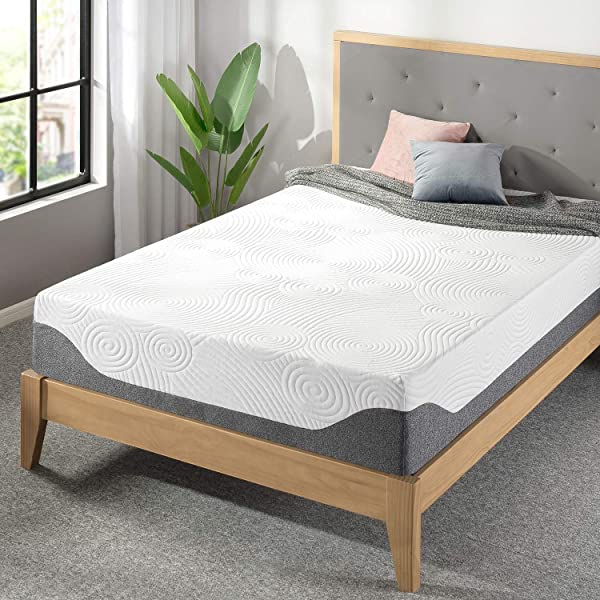 Best Price Mattress 10 Inch Memory Foam Mattress, Calming Green Tea Infusion, Pressure Relieving, Bed-in-a-Box, CertiPUR-US Certified, Full Full 10