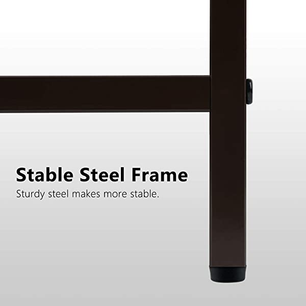 CubiCubi Dresser Organizer with 7 Drawer, Furniture Storage Tower Unit for Bedroom Hallway Entryway Closets, Dresser Clothes Storage with Sturdy Steel Frame Wood Top, Chocolate