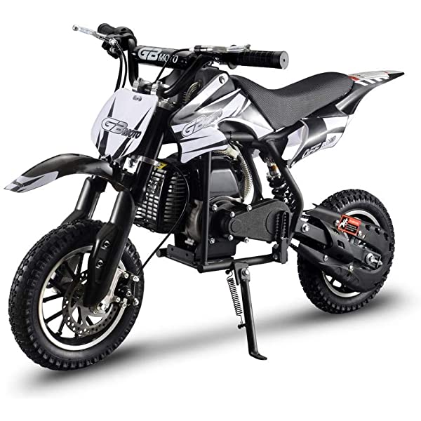 XtremepowerUS 49CC 2-Stroke Gas Power Mini Pocket Dirt Bike Dirt Off Road Motorcycle Ride-on (Blue)