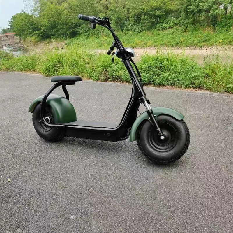 2-wheel Harley adult. Electric vehicle lithium battery wide tire motor men's and women's skateboard scooter scooter