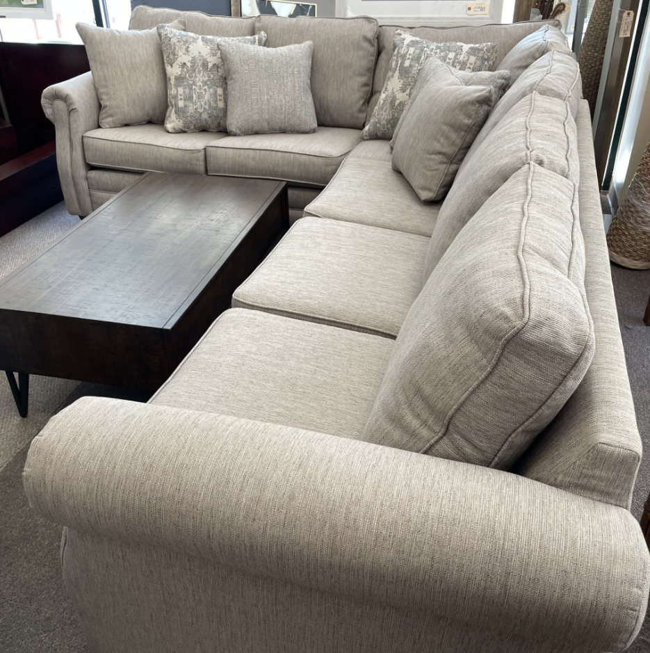 2PC Dark Sand Sectional