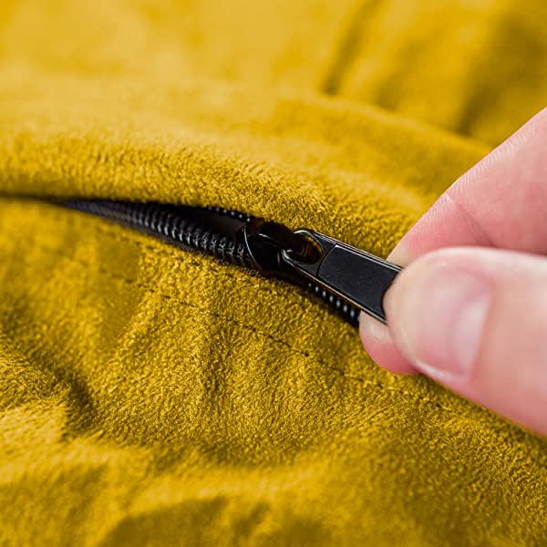 Chill Sack Bean Bag Chair: Giant 5' Memory Foam Furniture Bean Bag - Big Sofa with Soft Micro Fiber Cover - Navy Microsuede - Navy