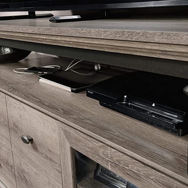 Sauder Canal Street Entertainment Credenza, For TV's up to 60