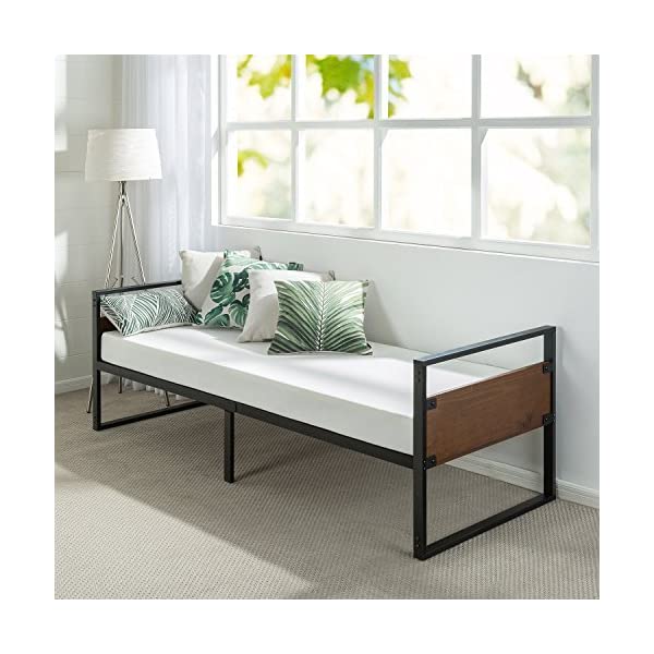Zinus Suzanne Twin Daybed Frame & Suzanne Twin Daybed and Trundle Frame Set Frame + Twin Daybed and Trundle Frame Set